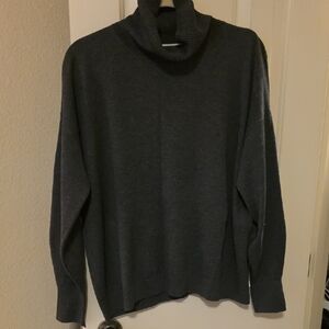 Treasure & Bond Charcoal Turtleneck Sweater